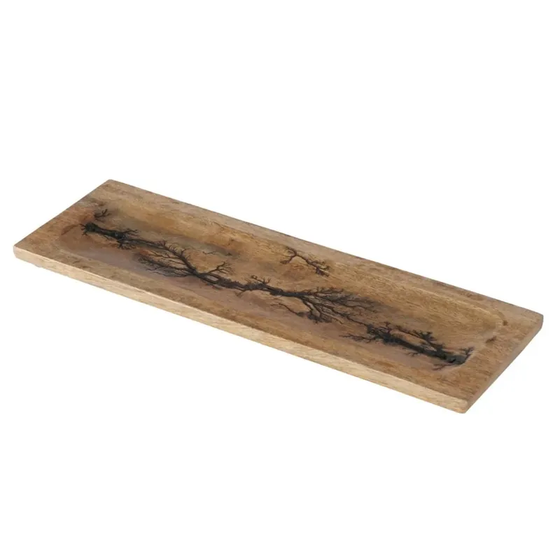 Betrouwbaar Piatto da portata Percha 38x12x2 cm
