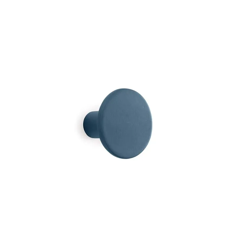 Gancio in poliresina rotondo colore blu scuro diametro 5 cm Korting