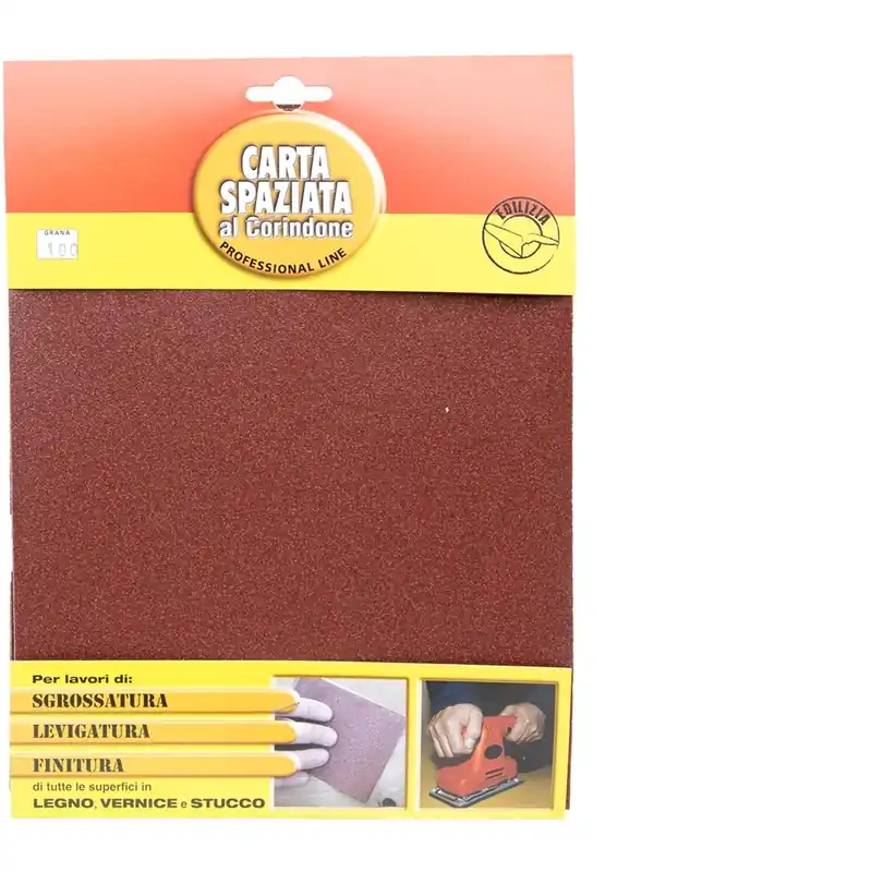 Foglio carta abrasiva spaziata grana 100 Actieprijs