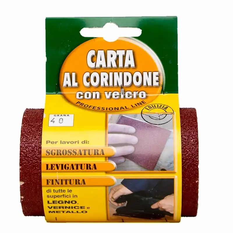 Shop Nu Minirotolo abrasivo velcrato grana 40