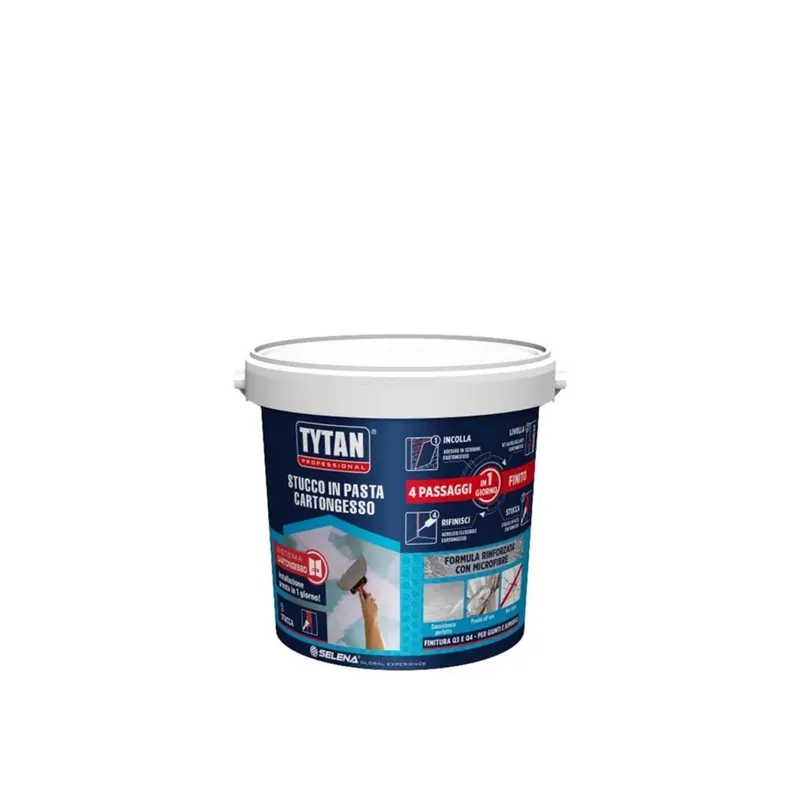 Koopje Stucco in pasta Tytan Professional per cartongesso bianco 1,8 kg