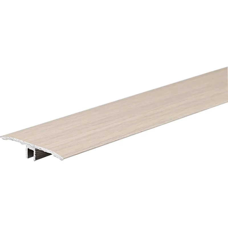 Profilo per parquet Piattoparc in alluminio acero chiaro 6 mm x 42 mm x 2700 mm Beperkte Voorraad