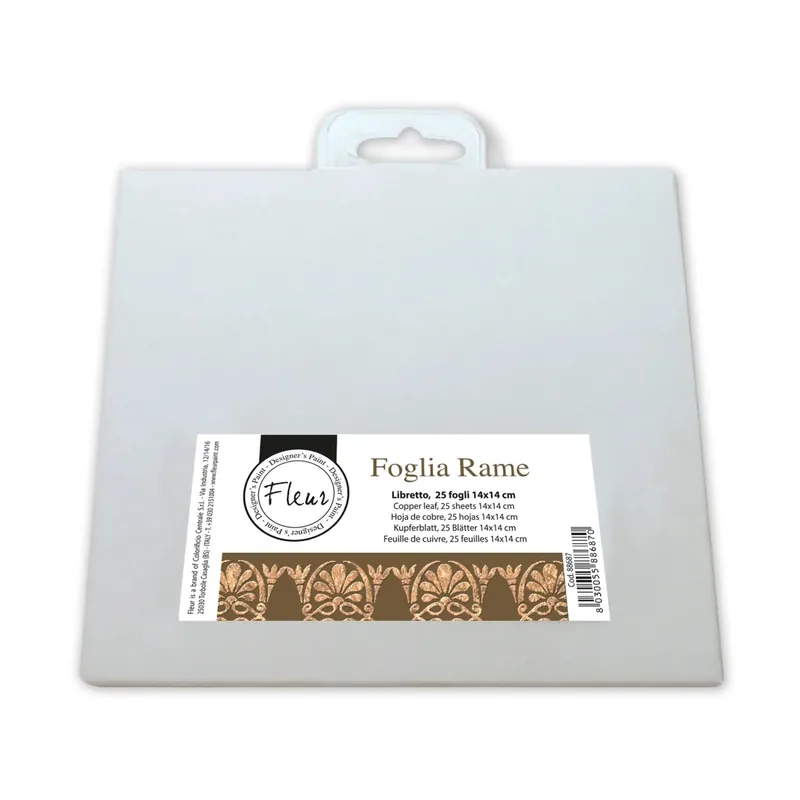 Seizoensaanbieding Libretto rame 14x14 cm 25 fogli