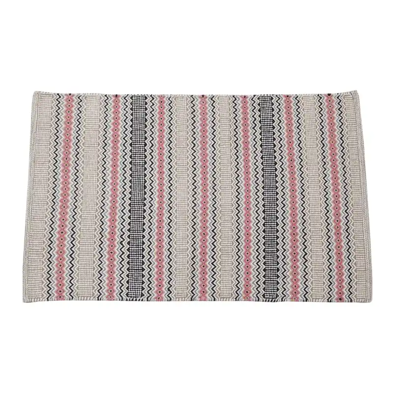 Korting Tappeto cotone Senegal 50x80 cm rosa