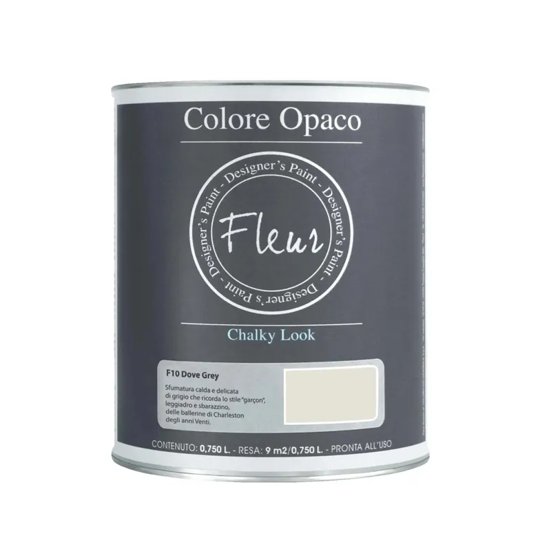 Vernice Fleur chalky f10 Dove Grey 0,75 l Lage Prijs
