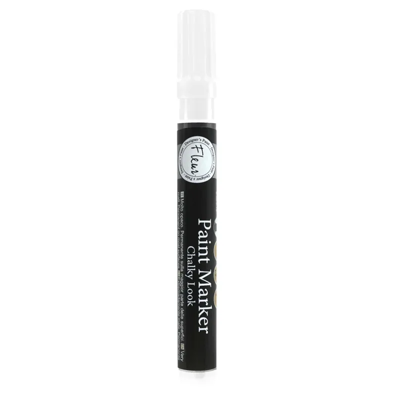 Superprijs Pennarello Fleur Paint Marker F01 Titanium White 2-4 mm