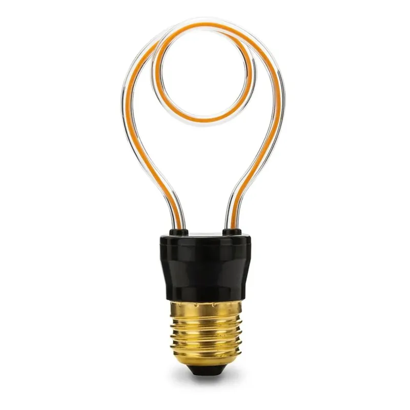 Lampadina LED E27 decorativa Artist doppia spirale 240 lm bianco caldo Beperkte Voorraad