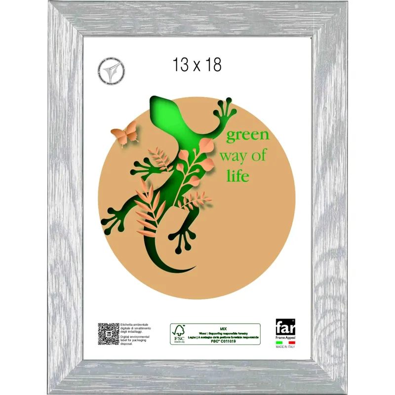 Gecertificeerd Portafoto da tavolo Elegant Argento 13x18 cm