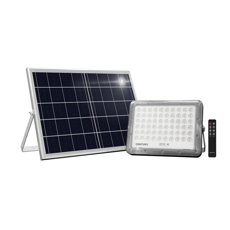 Proiettore solare LED Century Prometeo Solare dimmerabile 5W 4000K Gratis Retour