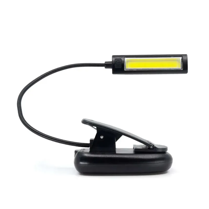 Luce da lettura ricaricabile USB a LED EasyMate con pinza Direct Beschikbaar