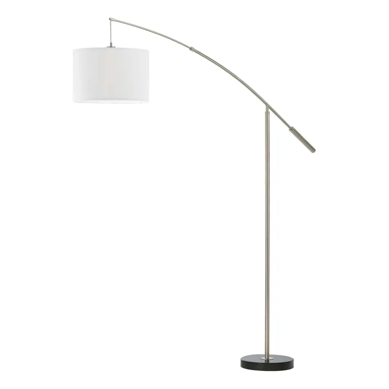 Direct Verzonden Piantana Eglo Nadina L179x38xH195 cm acciaio tessuto bianco