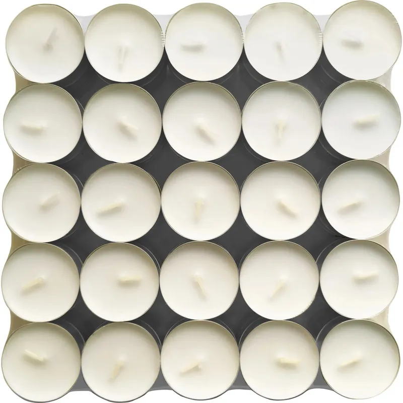 Lumino rotondo bianco Ø 3,9 set 100 pz Uitverkoop
