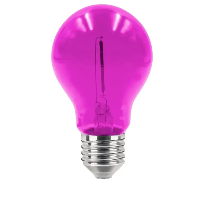 Goedkoop Lampadina LED E27 a goccia Fiesta 20 lm magenta