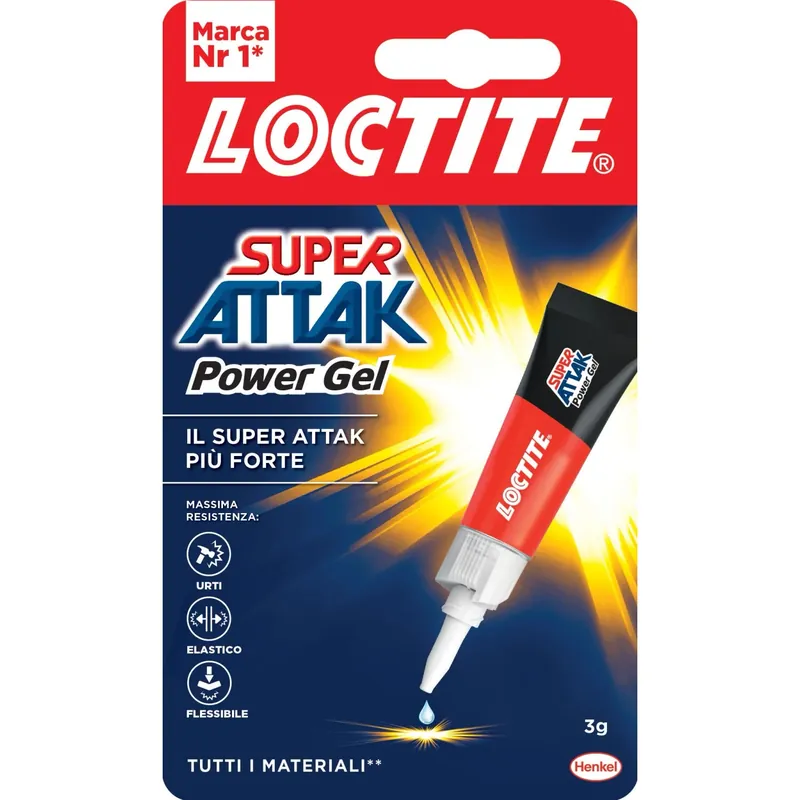 Direct Beschikbaar Colla gel Loctite Super Attak Flex Gel 3 g
