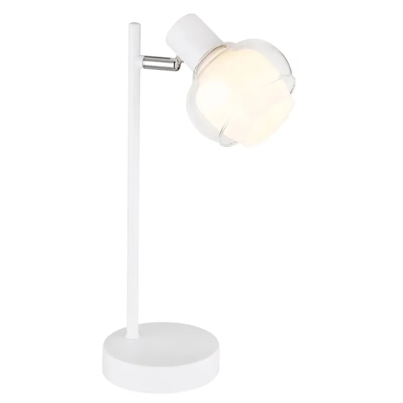 Alleen Vandaag Lampada da tavolo Tokki doppio vetro trasparente e opale,escl. 1x 14 40 W 230 V