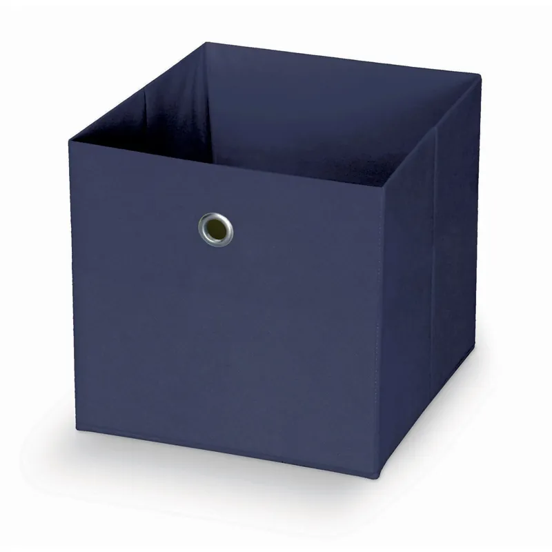 Finale Uitverkoop Contenitore in TNT Domopak Living Cubo 30x30x30cm blu