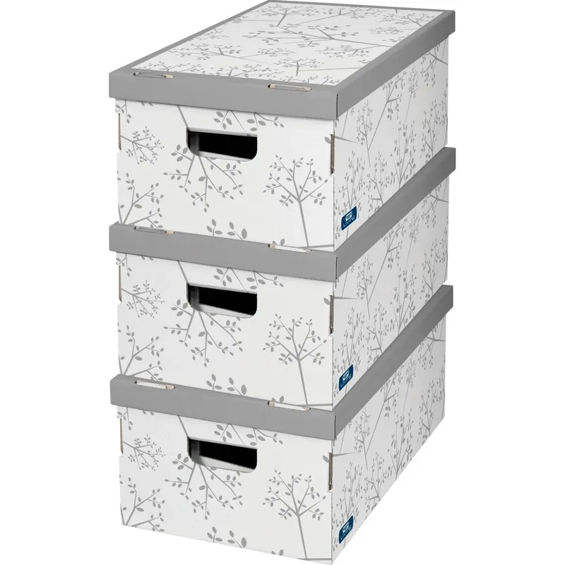 Contenitore Domopak Living 29x52x20 cm 3 pz Laatste Kans