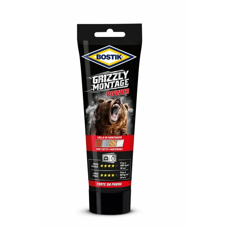 Fabrieksprijs Colla di montaggio Bostik Grizzly Montage Power tubo 250 g