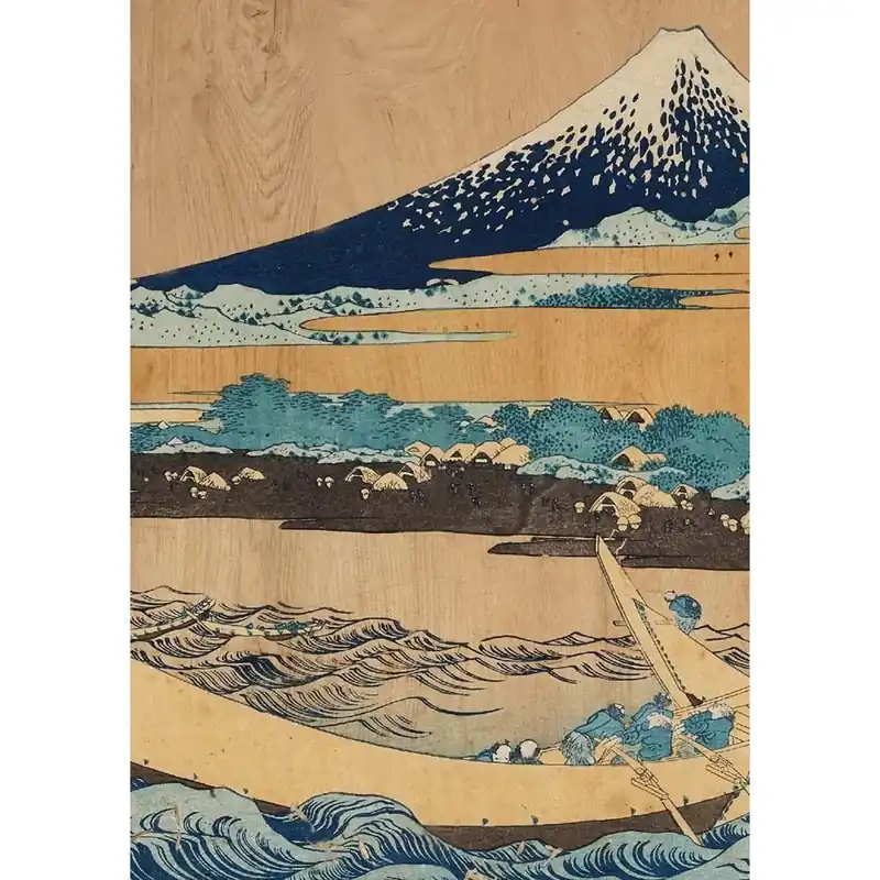 Quadro in legno Wood Art fuji 47x67 cm Koop Online