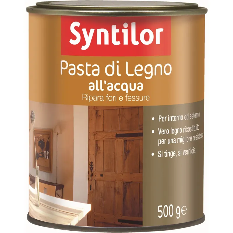 Koop Online Pasta di legno all`acqua effetto noce 500 g