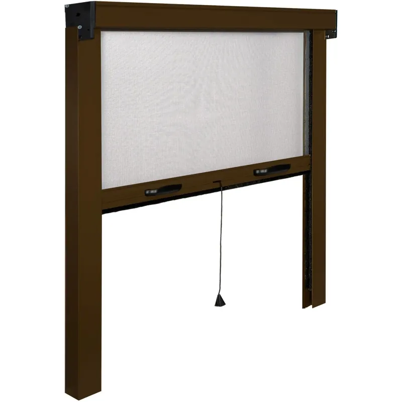 Alleen Vandaag Zanzariera Irs Sottile Plus avvolgibile verticale 140x170 cm marrone