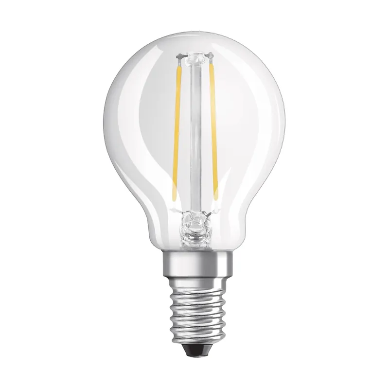 Laatste Versie Lampadina LED E14 forma a sfera Bellalux 250lm bianco caldo