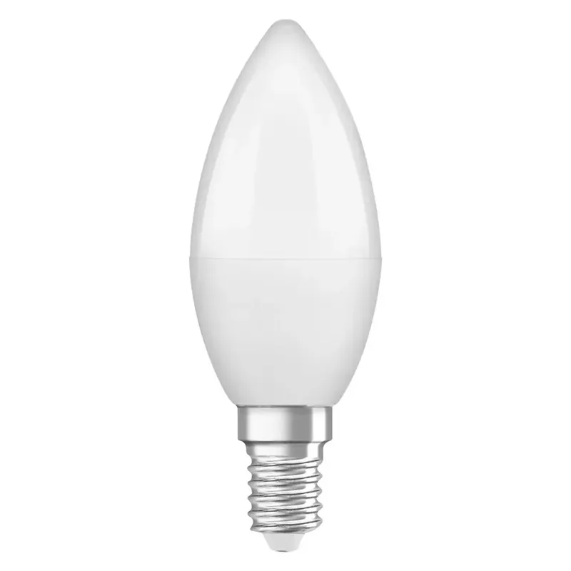 Lampadina LED E14 forma a candela Osram 470lm bianco opaco 4000K Laatste Kans