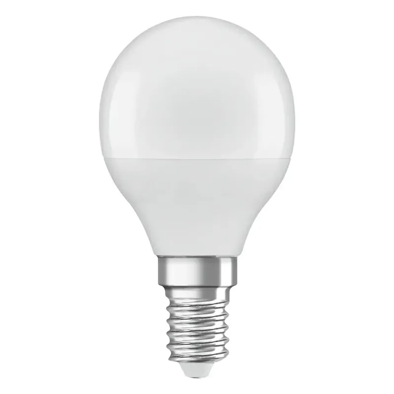 Lampadina LED E14 forma a sfera Osram 250lm bianco opaco 2700K Fabrieksprijs