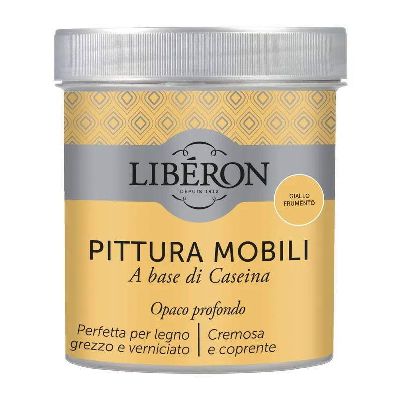 Pittura Mobili a base di Caseina Giallo frumento 0,5 l Betaalbaar