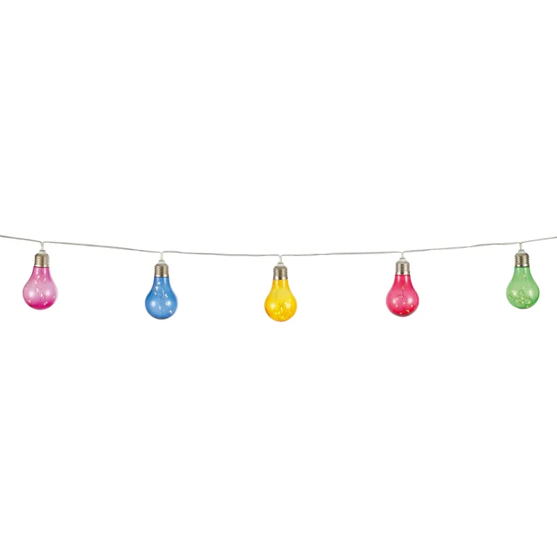 Ghirlanda luci esterno lampadine multicolore 100 LED Voordeelprijs