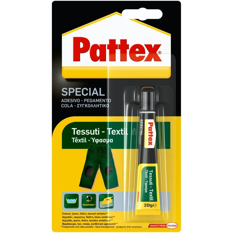 Colla per tessuti Pattex 20 g Betaalbaar