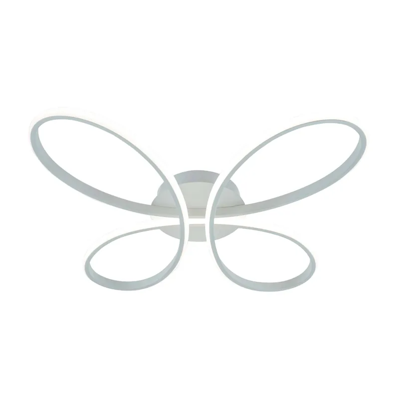 Flitsaanbieding Plafoniera LED Farfalla 2650 lm dimmerabile L 55 cm 38W 3000-6000K bianco