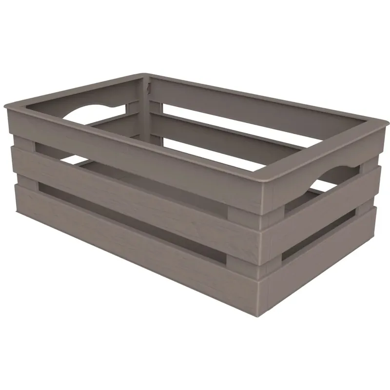 Contenitore in plastica 25x15,5x10 cm marrone Direct Beschikbaar