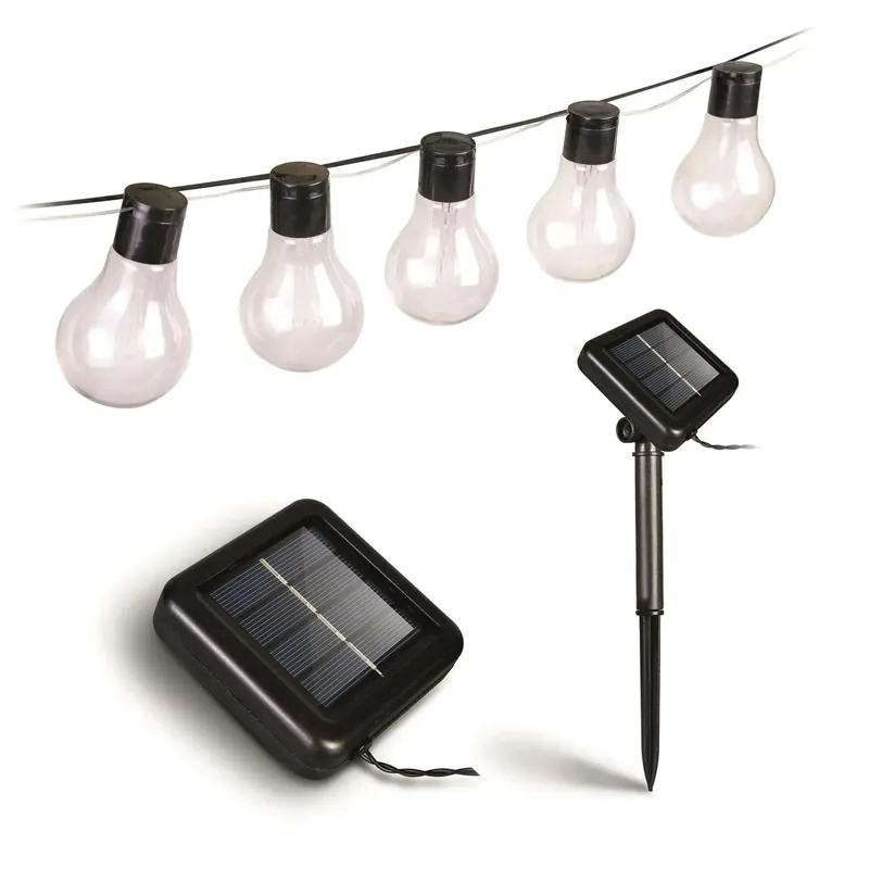 Gecertificeerd Catena luminosa solare 10 LED 5 m