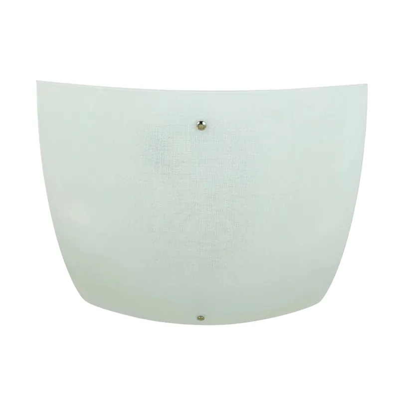 Bestel Nu Plafoniera in vetro Bridge 1XE27 30x30 cm bianco