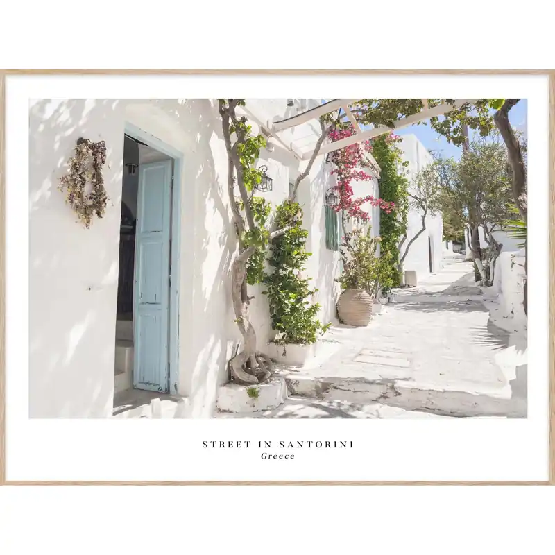 Snelle Levering Stampa con cornice Artbox Greece rovere 50x70 cm