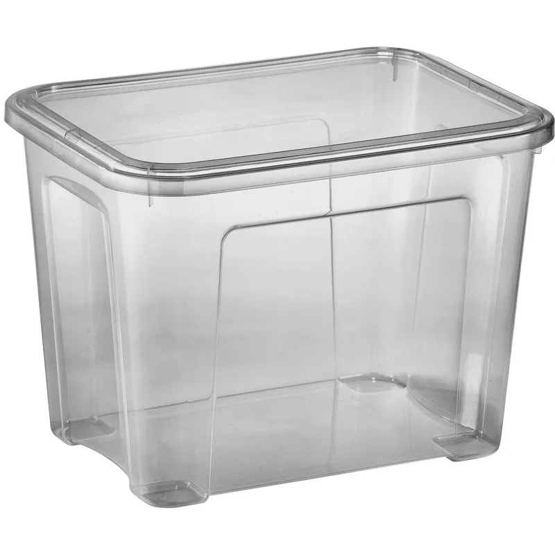 Contenitore in plastica Combi Box 37,7x27,7x27,8 cm grafite Beperkt Aanbod