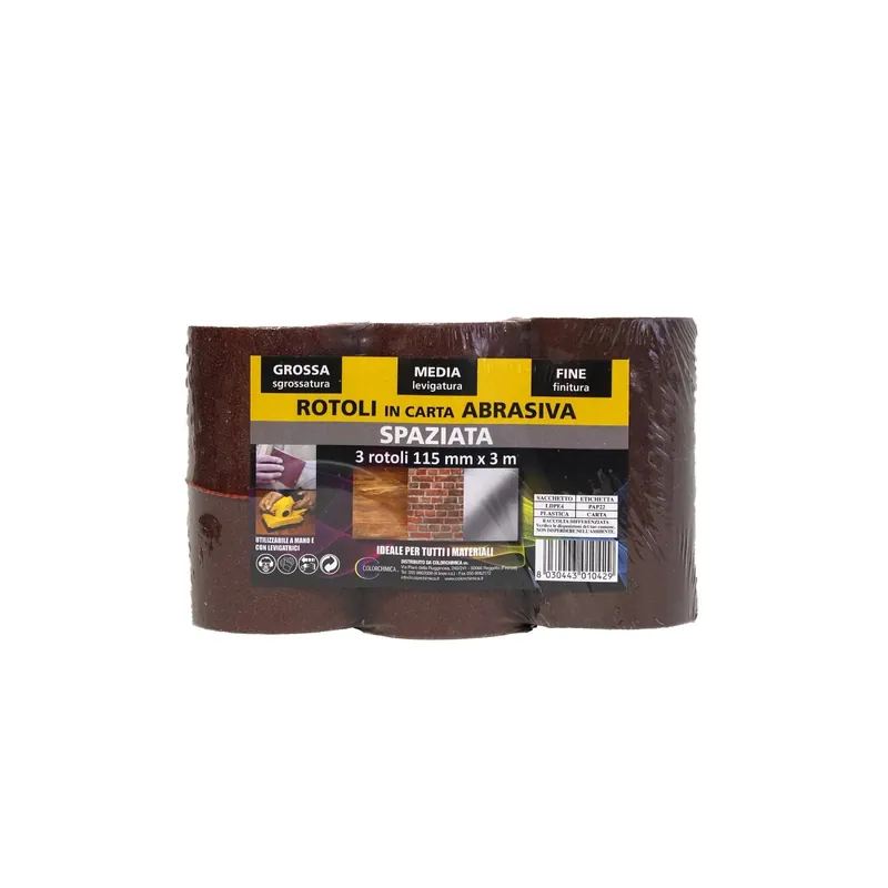 Trispack Rotoli Carta Spaziata 115 mm x 3 m Lage Prijs