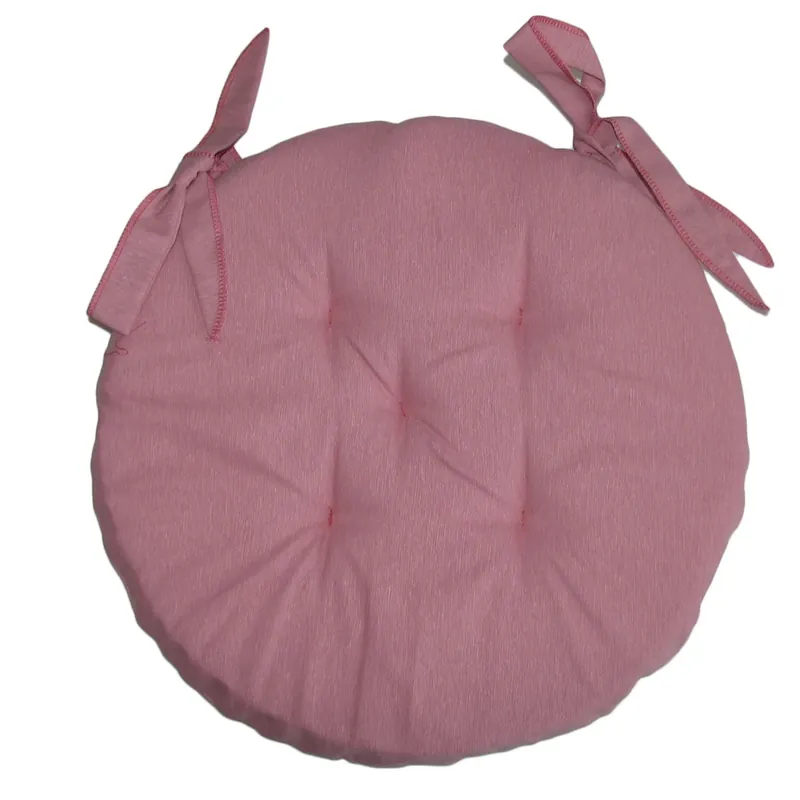 Coprisedia tondo colore rosa Ø 40 cm Beperkte Voorraad