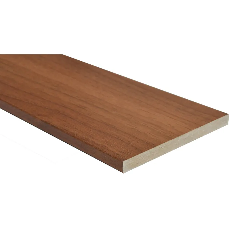 Battisedia in MDF rivestito noce chiaro H 12 cm Laatste Versie