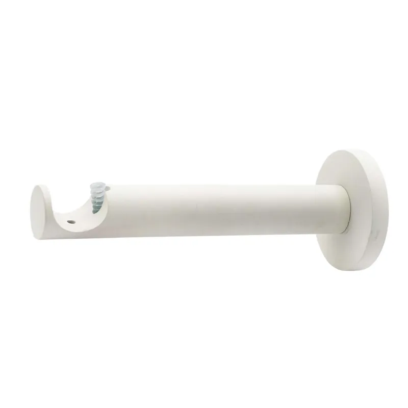 Supporto a parete per profilo tondo 1 via avorio Ø 2 cm L 6,5 cm Laatste Versie