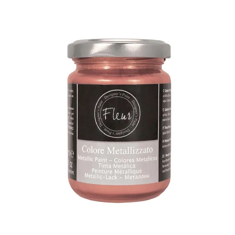 Bestseller Colore metallizzato Fleur F93 Cosmo Rose Gold 130 ml