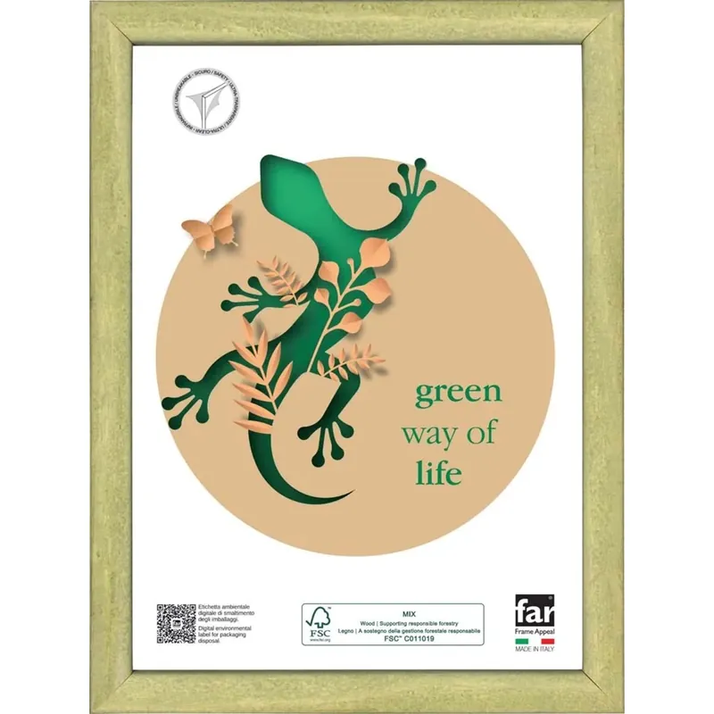 Cornice GARCIA 40x50 cm verde Meest Verkocht