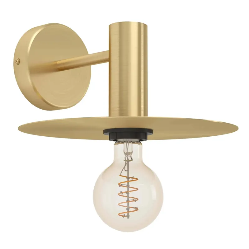 Finale Uitverkoop Applique Eglo Escandell oro L25x27xH12 cm acciaio ottone oro