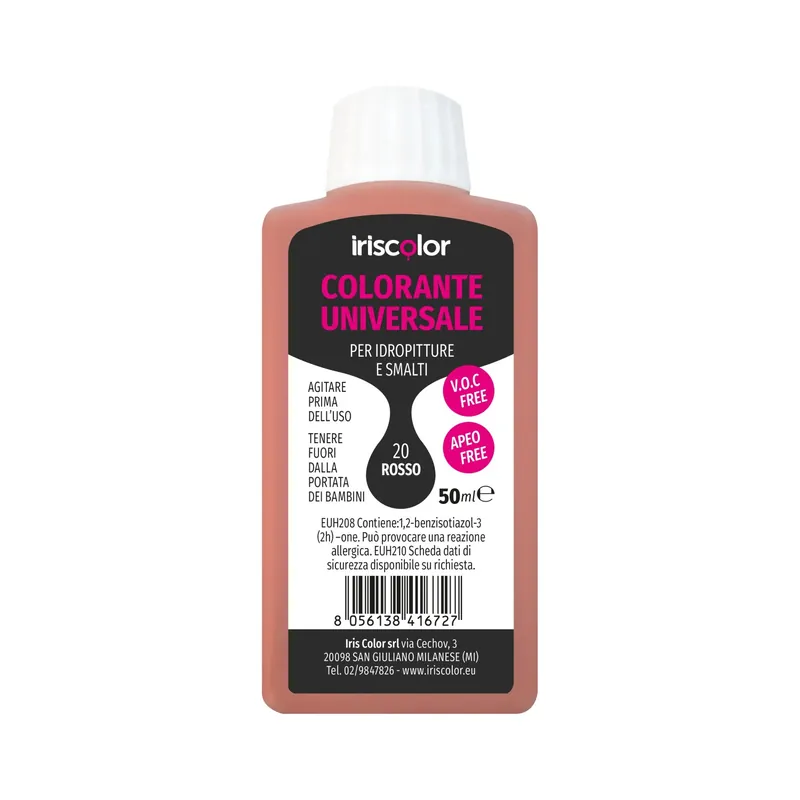 Colorante universale rosso 50 ml Koop Online