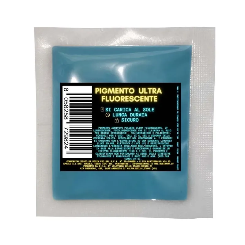 Pigmento fluorescente azzurro per resina epossidica Hoge Kwaliteit