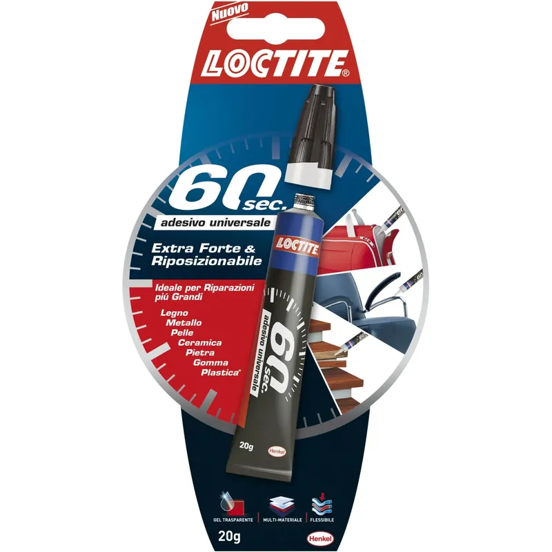 Express Levering Colla universale Loctite 60Sec 12 x 20 g