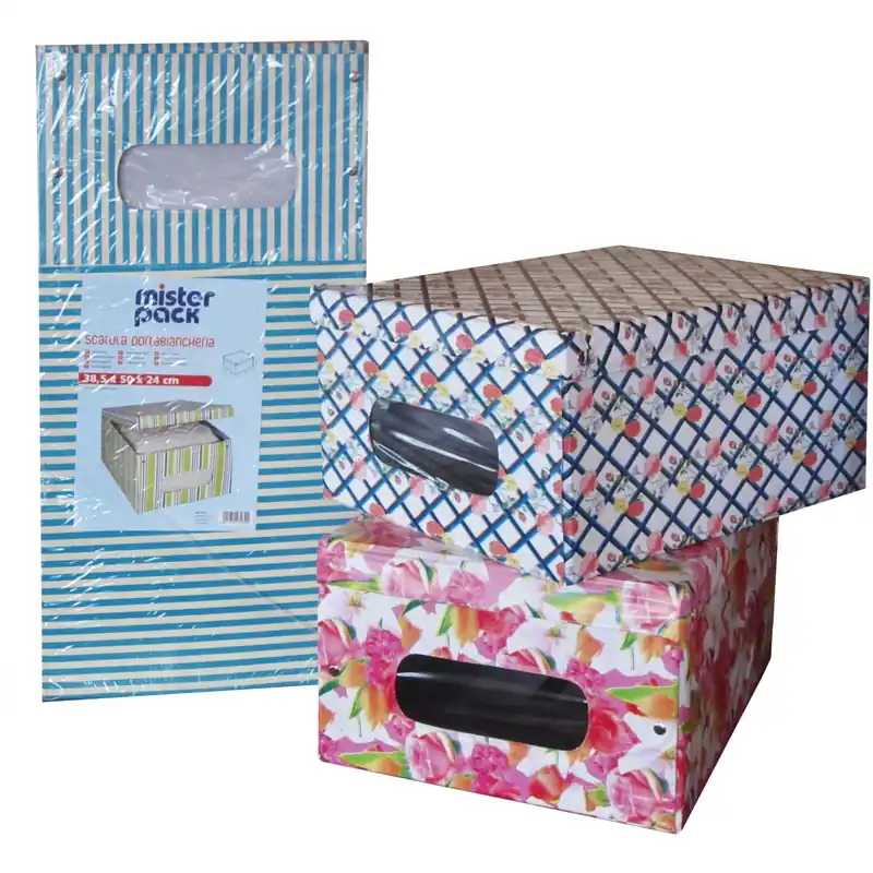 Contenitore in PVC Mister Pack Domopak Living 38,5x50x24 Beperkte Voorraad