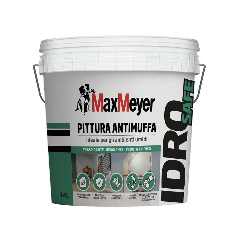 Pittura antimuffa Maxmeyer Idrosafe bianco 14 l Goedkoop