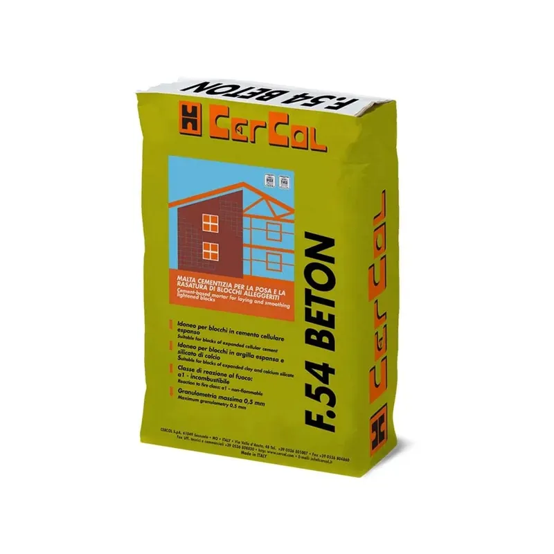 Koop Vandaag Adesivo/rasante monocomponente F.54 BETON 25 kg bianco